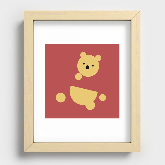 The Bear Recessed Framed Print