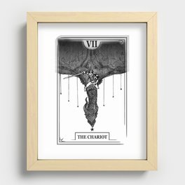 Arcana VII The Chariot Recessed Framed Print