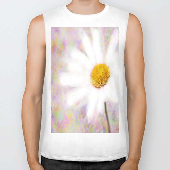 Daisy on Butterflies Biker Tank
