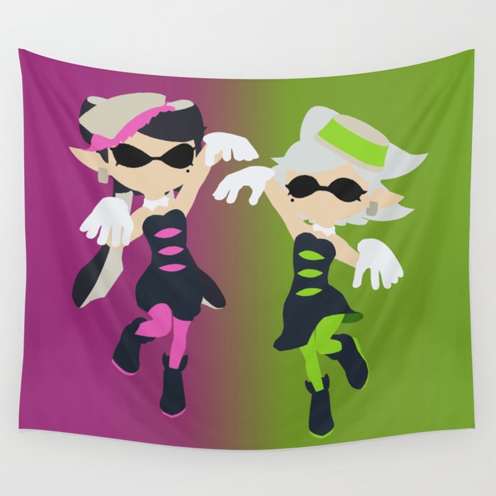 callie marie splatoon wall tapestry by ejstupid society6
