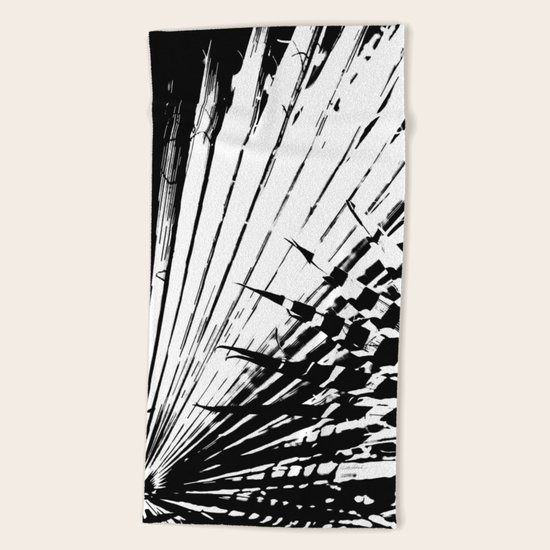 Spiked Palm Beach Towel