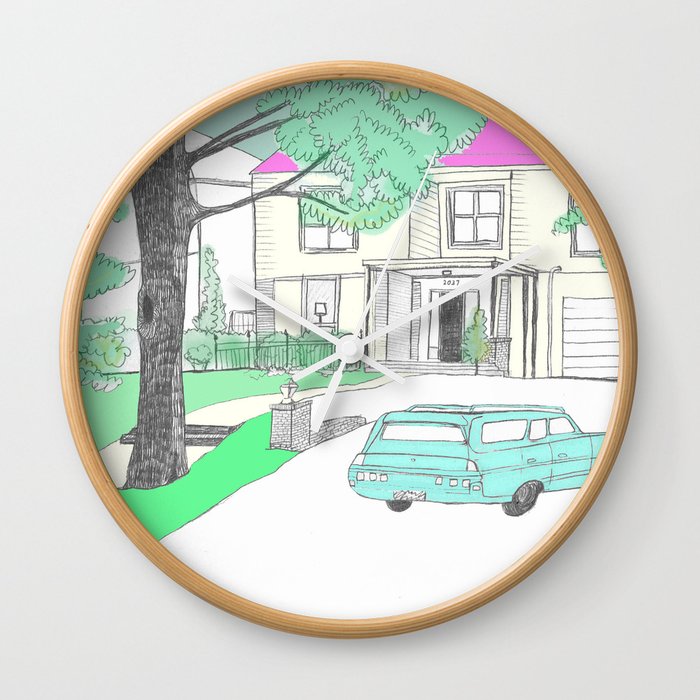 The Virgin Suicides I Wall Clock