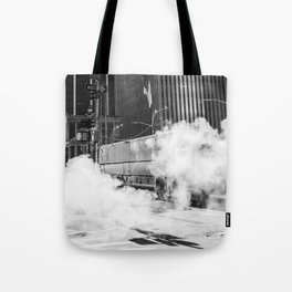 New York City | Street Photography Black and White Tote Bag