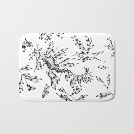 Camouflaged - the Sea Dragon Bath Mat