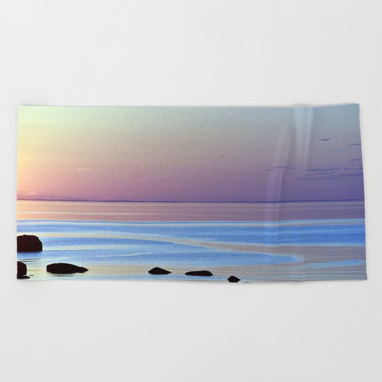 Swirling Currents Beach Towel