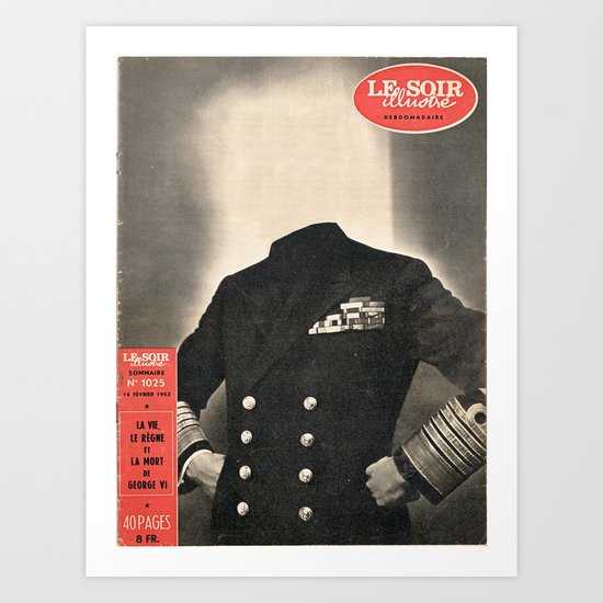 Vintage Victim Art Print