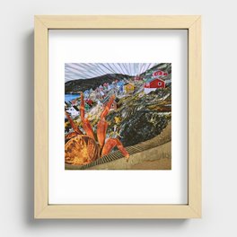 Crabby Patty Recessed Framed Print