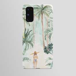 Palm Trees Bali Vacation Android Case