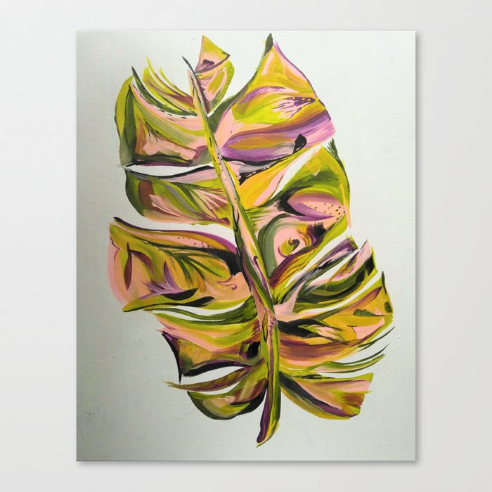 Banana Leaf Canvas Print