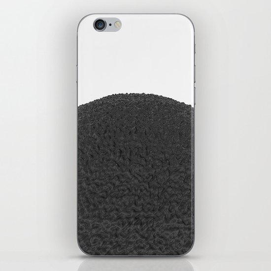 Black sphere iPhone & iPod Skin