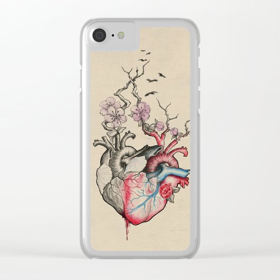 Split/Merge Clear iPhone Case