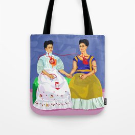 The two Fridas Tote Bag