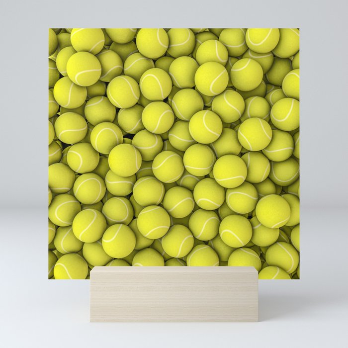 Tennis balls Mini Art Print