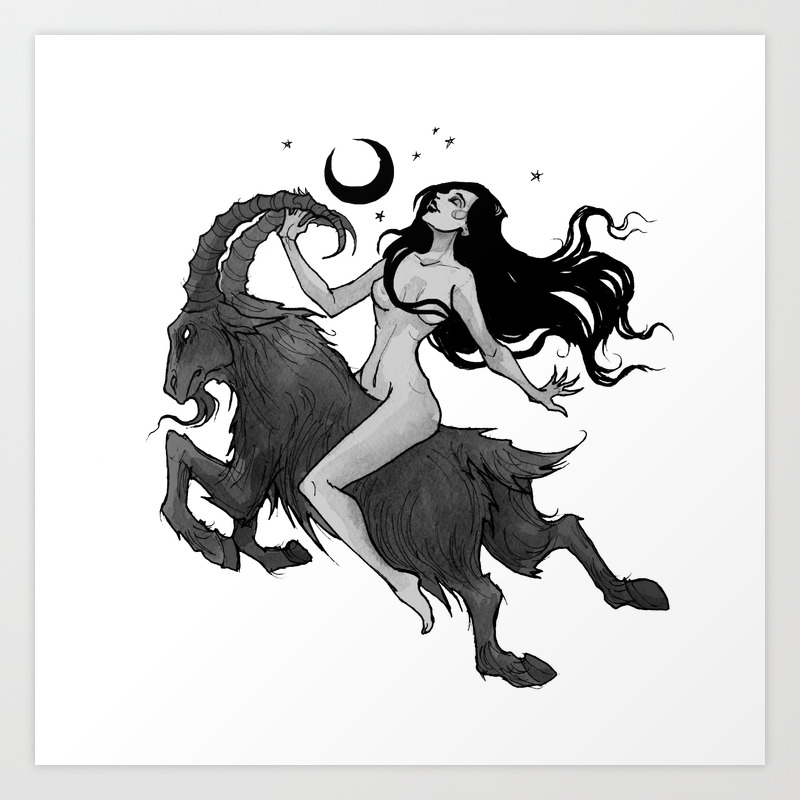 Inktober Witch Art Print By Irenhorrors Society6 A clever idea to improve your art skills within 31 days, invented by jake parker. inktober witch art print by irenhorrors