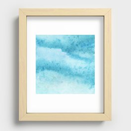Avalancha And Snow Recessed Framed Print
