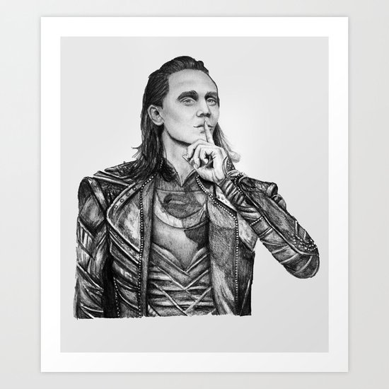 Loki Laufeyson Art Print