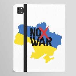 Ukraine No War iPad Folio Case