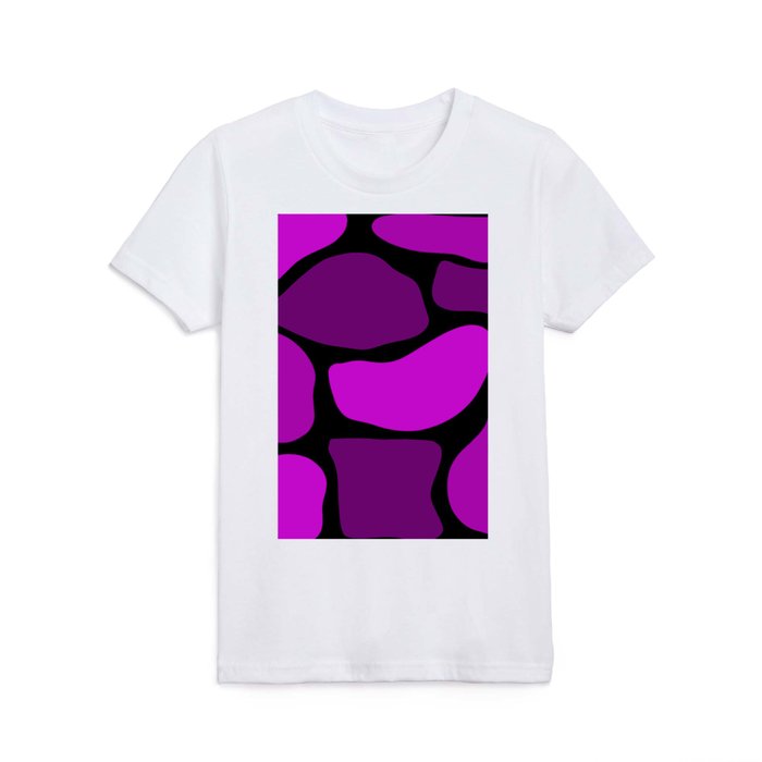 Elegant Abstract Vintage Purple Collection Kids T Shirt