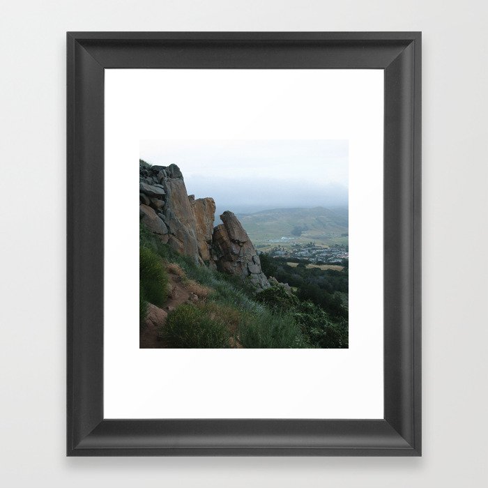 Bishop Peak Framed Art Print