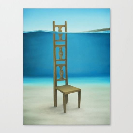Waiting Place Canvas Print