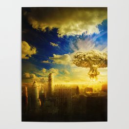 Big atomic bomb Poster