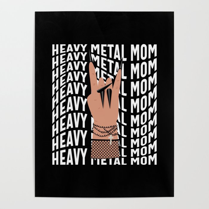 Heavy Metal Mom Poster