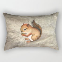 Sciurus (Baby Squirrel) Rectangular Pillow