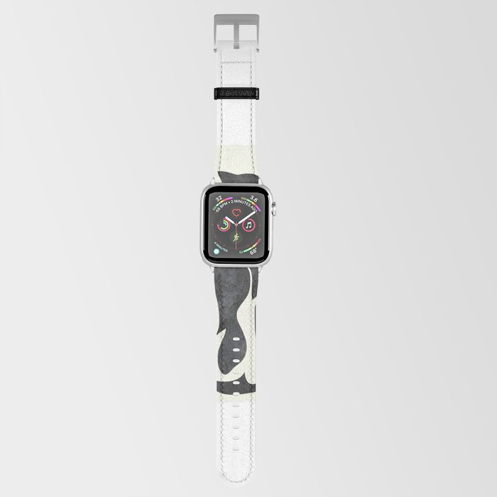 Black Cat Apple Watch Band by City Art Society6