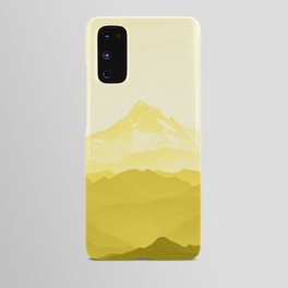 Illuminating Yellow 2021 Color Of The Year Pantone Mountains Adventure Android Case