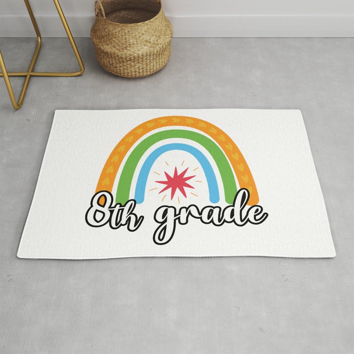 8th Grade Rainbow Rug