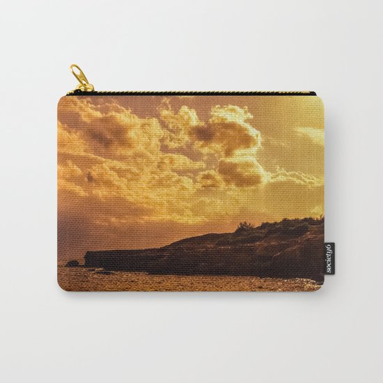 Golden Carry-All Pouch