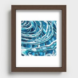 Adam By The Sea Recessed Framed Print