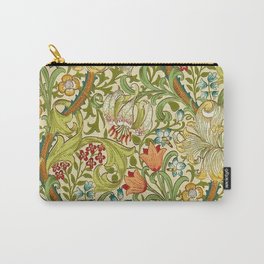 William Morris Golden Lily Vintage Pre-Raphaelite Floral Carry-All Pouch