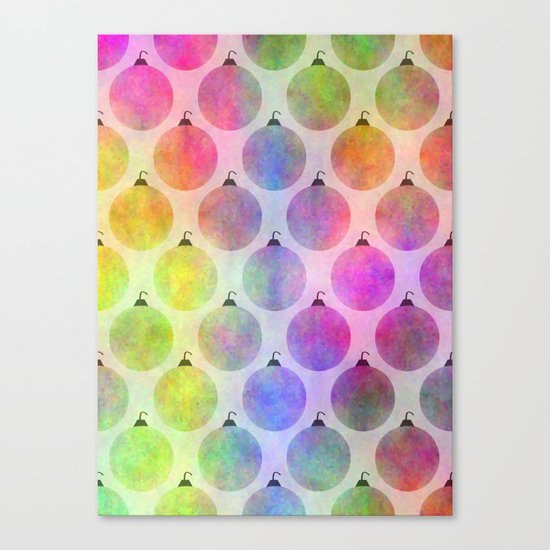 Trim The Tree Canvas Print