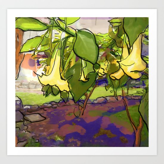 Healing Flowers Art Print
