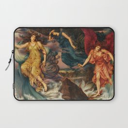 The Storm Spirits, 1900 by Evelyn De Morgan Laptop Sleeve