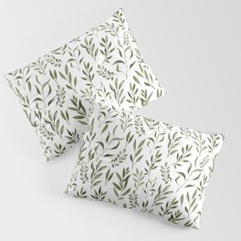 Eucalyptus - green leaves Pillow Sham