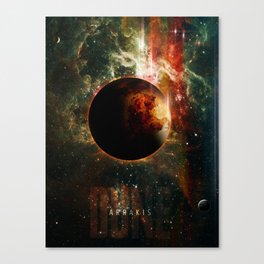 DUNE Planet Arrakis Poster Canvas Print