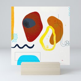 Sketch Abstract Mini Art Print