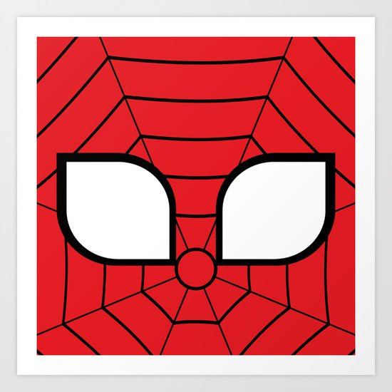 Adorable Spider Art Print