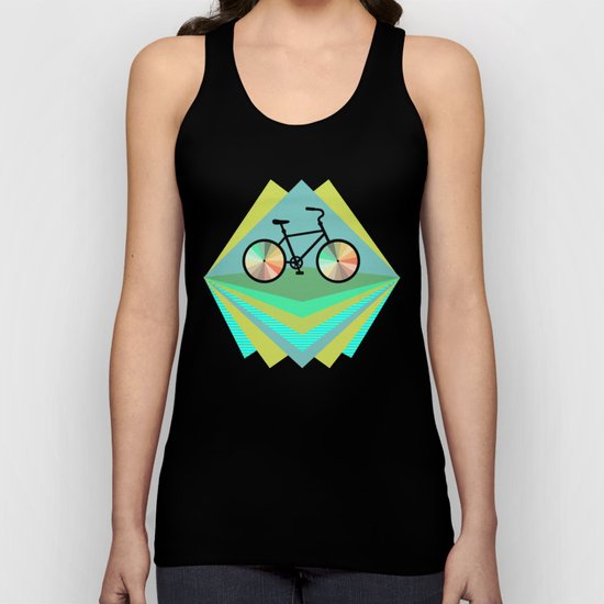 wanna ride my bicycle Unisex Tank Top