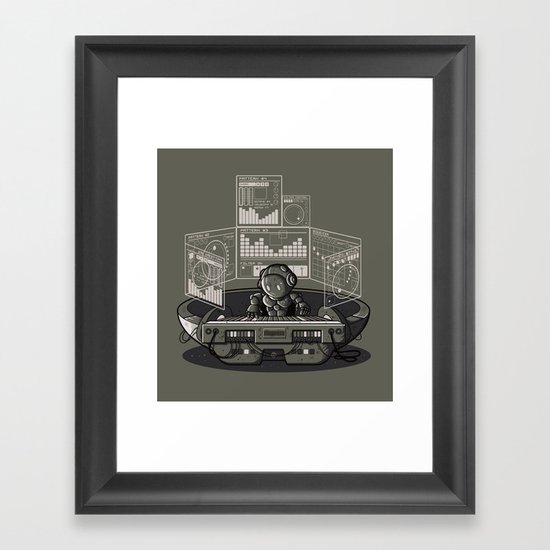 THE COMPOSER Framed Art Print