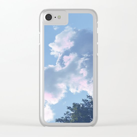 The Colour of Clouds 01 Clear iPhone Case