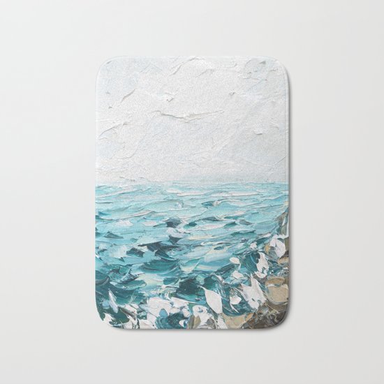 Rocky Coast Bath Mat