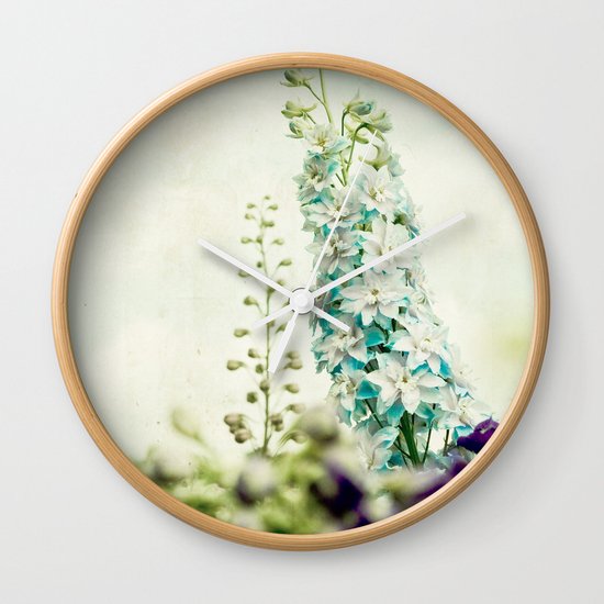 Vintage Blues Wall Clock
