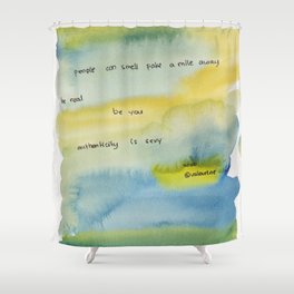 21    | Gentle Reminder Words |190826 | Shower Curtain