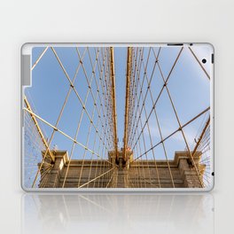 Brooklyn Bridge Travel Photography | New York City Views #2 Laptop Skin