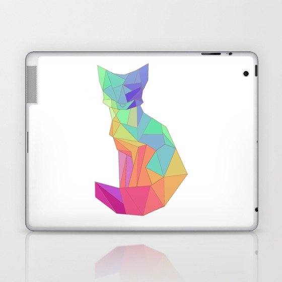 Geometric Fox Laptop & iPad Skin