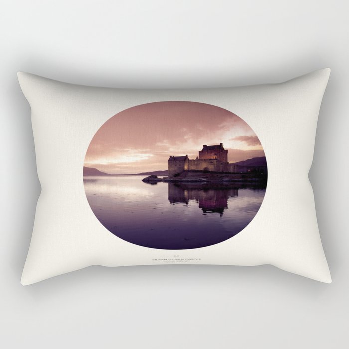 Eilean Donan Castle Rectangular Pillow