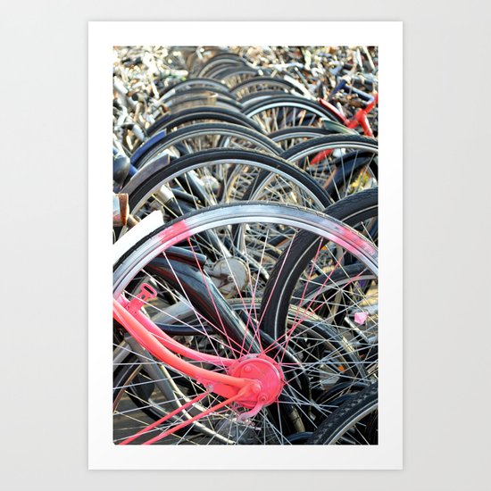 Wheels Art Print